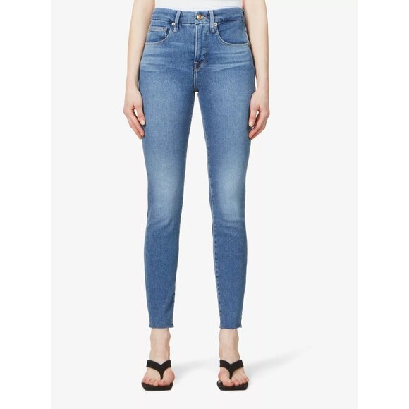 Good American Good Legs Skinny Jeans in Blue655 - Picture 3 of 6